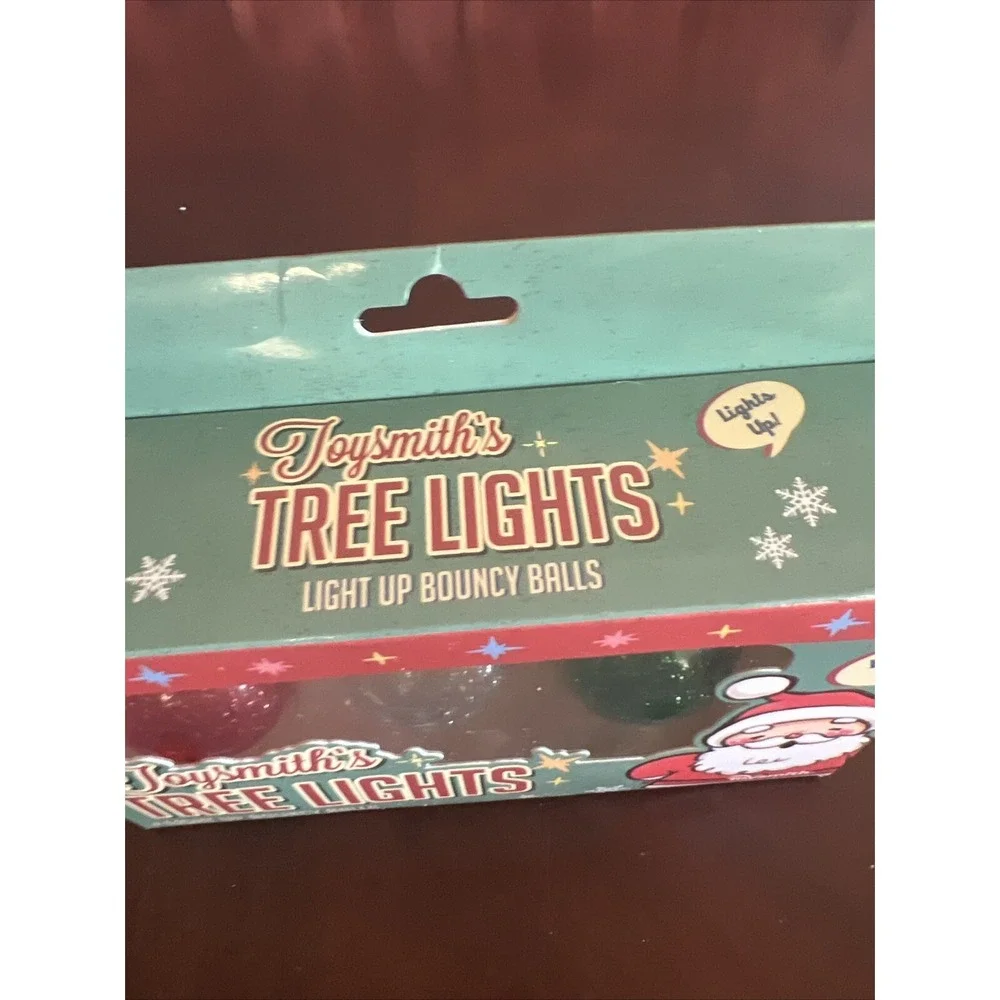 Christmas Bouncy balls Joy smiths Tree Lights Bright And Bouncy